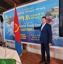 On the participation of Russian Ambassador to Eritrea H.E. Mr. I. Mozgo in the celebration of International Food Day