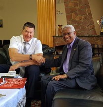 On the meeting of the Russian Ambassador to Eritrea H.E. Mr. I. Mozgo with the Director General of the Ministry of Health of Eritrea Mr. B.Debru Beyin