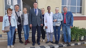 The employees of the Russian Embassy in Eritrea visited the country’s largest brewery. 