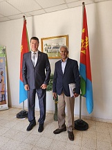 Russian Ambassador to Eritrea met  with the Comissioner of Culture and Sports of Eritrea