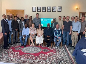 The Embassy in the 3rd time has held the "Geographical Dictation"