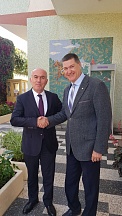 On the meeting of the Russian Ambassador to Eritrea H.E.Mr.I.Mozgo with new Turkish Ambassador H.E.Mr. Mehmet Kucuksakalli
