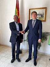 Charge d'Affairs a.i. met with Commissioner of Sport and Culture Charge d'Affairs a.i. met with Commissioner of Sport and Culture